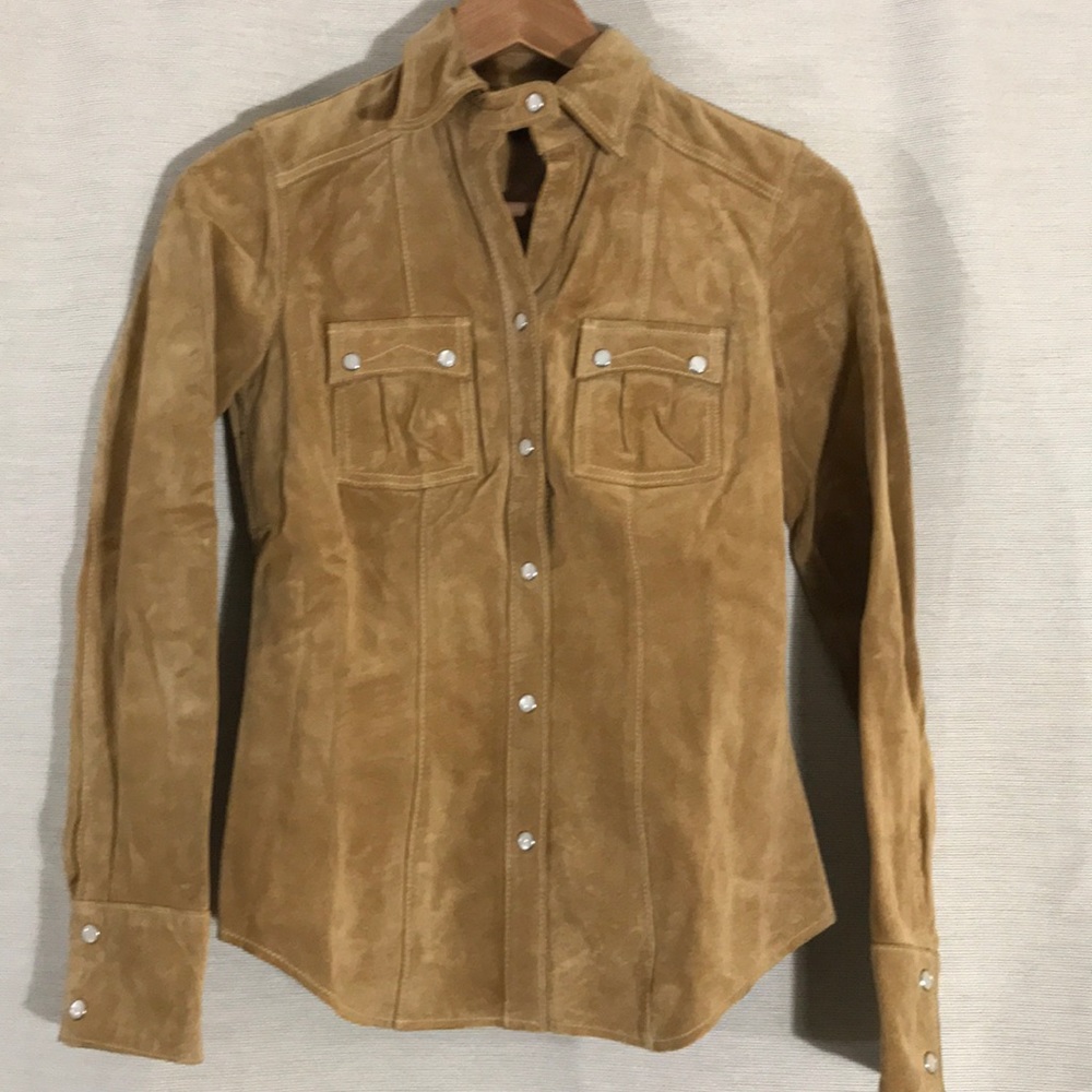 Gap Suede Shirt